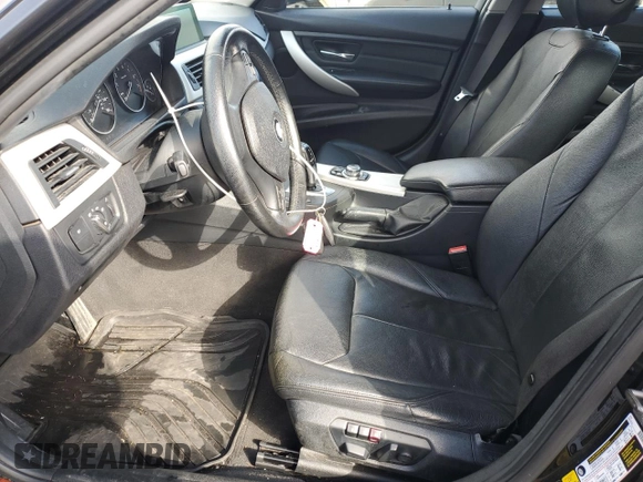 2014 BMW 3 Series 328i xDrive with VIN WBA3G7C51EF186447, listed as a Copart auction lot 51299955 with 114,093 mi miles and Salvage Title. Bid and sale history available at carsss.com. Image 7.