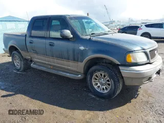 2001 Ford F-150 SuperCrew XLT with VIN 1FTRW08L01KC44130, listed as a IAAI auction lot 41788193 with 103,506 mi miles. Bid and sale history available at carsss.com. Image 1.