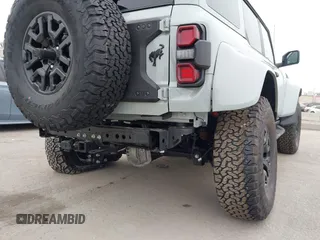 2024 Ford Bronco Raptor with VIN 1FMEE0RRXRLB33753, listed as a IAAI auction lot 42465984 with 1,702 mi miles and . Bid and sale history available at DreamBid. Image 12.
