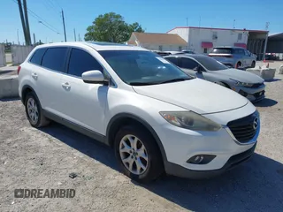 2013 Mazda CX-9 Touring with VIN JM3TB2CA1D0413811, listed as a IAAI auction lot 41900207 with 82,341 mi miles and . Bid and sale history available at carsss.com. Image 1.