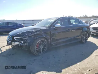 2018 Audi S3 Premium Plus with VIN WAUB1GFF2J1087550, listed as a Copart auction lot 45048635 with 38,681 mi miles and Salvage Title. Bid and sale history available at carsss.com. Image 1.