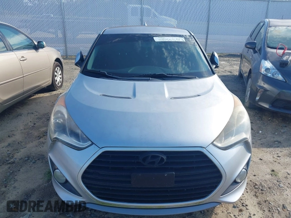 2013 Hyundai Veloster Turbo with VIN KMHTC6AE5DU112756, listed as a IAAI auction lot 42854505 with 99,015 mi miles and . Bid and sale history available at DreamBid. Image 6.
