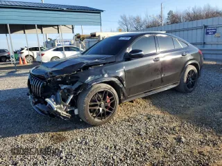 2022 Mercedes-Benz GLE 63 S AMG with VIN 4JGFD8KB6NA787657, listed as a Copart auction lot 43719555 with 24,579 mi miles and Clean title. Bid and sale history available at DreamBid. Image 1.
