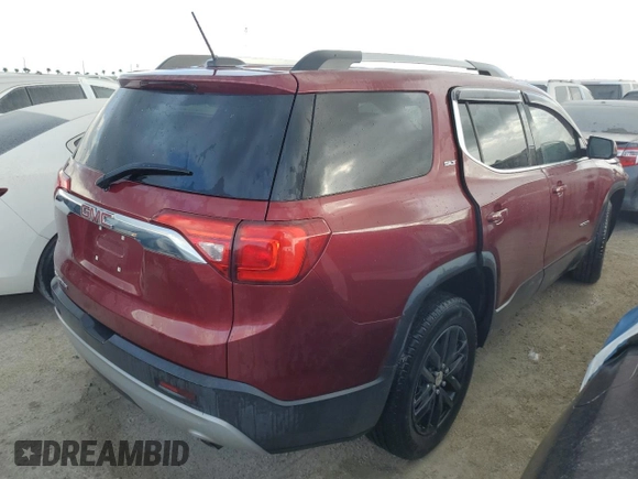 2018 GMC Acadia SLT with VIN 1GKKNMLA1JZ211084, listed as a Copart auction lot 46196515 with Not Provided miles and Non Repairable. Bid and sale history available at DreamBid. Image 3.