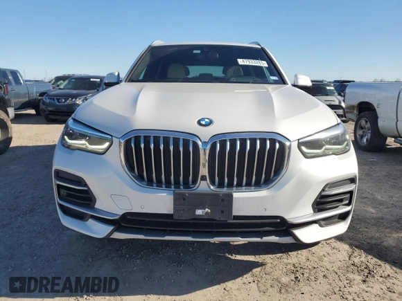 2022 BMW X5 sDrive40i with VIN 5UXCR4C07N9K91362, listed as a Copart auction lot 47933285 with 61,766 mi miles and Salvage Title. Bid and sale history available at carsss.com. Image 5.