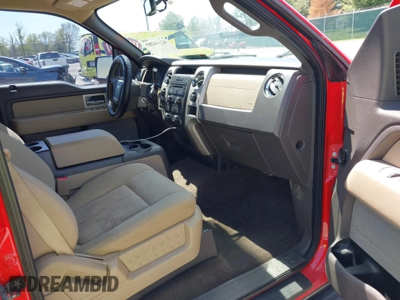 2010 Ford F-150 XL with VIN 1FTFW1EV3AKB55859, listed as a IAAI auction lot 42144289 with 261,722 mi miles. Bid and sale history available at carsss.com. Image 5.