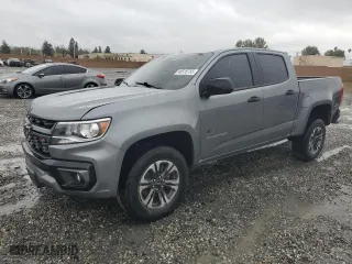 2022 Chevrolet Colorado 2WD Z71 with VIN 1GCGSDEN5N1176354, listed as a Copart auction lot 48516755 with 36,249 mi miles and Salvage Title. Bid and sale history available at carsss.com. Image 1.
