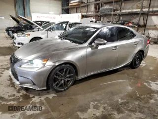 2015 Lexus IS 250 with VIN JTHBF1D24F5048491, listed as a Copart auction lot 45136665 with 129,221 mi miles and Salvage Title. Bid and sale history available at DreamBid. Image 1.