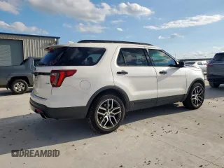 2016 Ford Explorer Sport with VIN 1FM5K8GT3GGC63546, listed as a Copart auction lot 60550855 with 161,346 mi miles and Salvage title. Bid and sale history available at DreamBid. Image 3.
