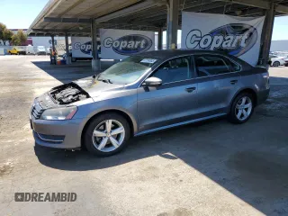 2012 Volkswagen Passat SE с VIN 1VWBP7A39CC019281, выставлен на аукционе Copart как лот 57724955 с пробегом Не указан миль и Списание • Salvage title. История ставок и продаж доступна на DreamBid. Изображение 1.
