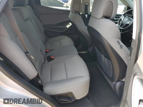 2017 Hyundai Santa Fe 2.4L with VIN 5XYZTDLB0HG437926, listed as a Copart auction lot 60034725 with 80,313 mi miles and Salvage title. Bid and sale history available at DreamBid. Image 10.