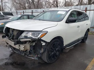 2017 Nissan Pathfinder S with VIN 5N1DR2MM6HC660212, listed as a IAAI auction lot 41905628 with 123,669 mi miles and . Bid and sale history available at DreamBid. Image 20.