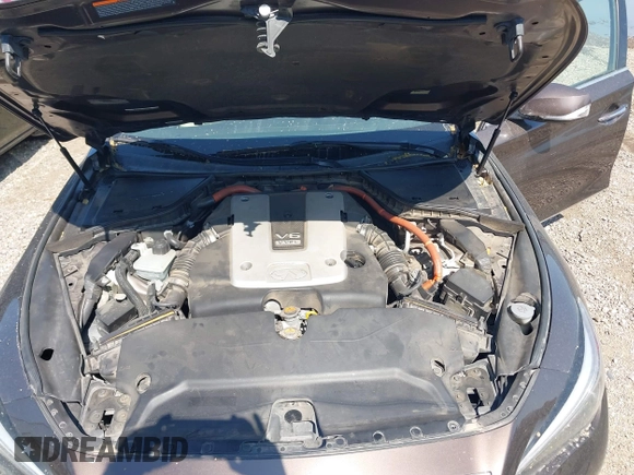 2014 Infiniti Q50 Hybrid Premium with VIN JN1AV7AP7EM691329, listed as a IAAI auction lot 41858913 with 144,688 mi miles and . Bid and sale history available at DreamBid. Image 10.