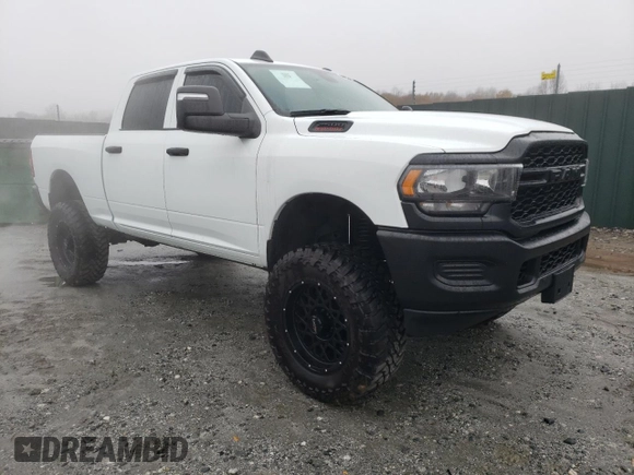 2024 Ram 2500 Tradesman with VIN 3C6UR5CJ8RG169028, listed as a Copart auction lot 84637464 with 10,857 mi miles and Salvage Title. Bid and sale history available at carsss.com. Image 4.