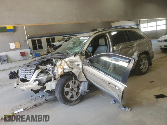 2006 Chrysler Pacifica Touring z VIN 2A8GF68406R733843, wystawiony jako Copart lot #53634045 z przebiegiem Nie podano mil oraz Szkoda całkowita • Salvage title. Historia ofert i sprzedaży dostępna na DreamBid. Obrazek 1.