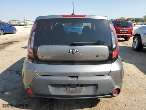 2015 Kia Soul with VIN KNDJN2A28F7113423, listed as a Copart auction lot 75200544 with 146,924 mi miles and Salvage Title. Bid and sale history available at carsss.com. Image 6.