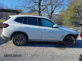 2022 BMW X3 xDrive30i with VIN 5UX53DP09N9K76477, listed as a IAAI auction lot 41164992 with Not Provided miles and . Bid and sale history available at DreamBid. Image 14.
