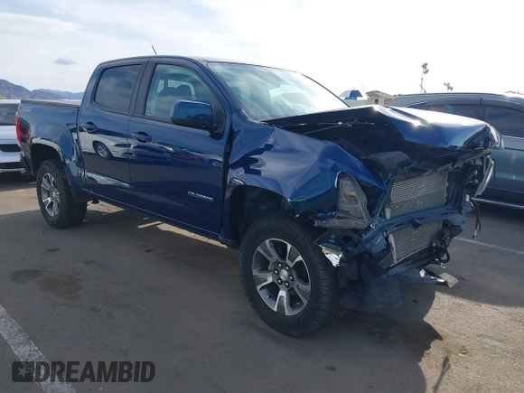 2020 Chevrolet Colorado 4WD Z71 with VIN 1GCGTDEN9L1196083, listed as a IAAI auction lot 41926213 with 44,467 mi miles and . Bid and sale history available at DreamBid. Image 1.