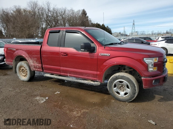 2015 Ford F-150 XLT with VIN 1FTFX1EF5FFA27144, listed as a Copart auction lot 46578715 with 220,221 mi miles and Clean Title. Bid and sale history available at carsss.com. Image 4.