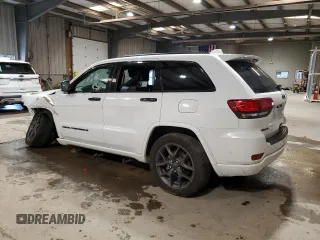 2021 Jeep Grand Cherokee 80th Anniversary with VIN 1C4RJFBG1MC513103, listed as a Copart auction lot 53439035 with 69,192 mi miles and Salvage title. Bid and sale history available at DreamBid. Image 2.