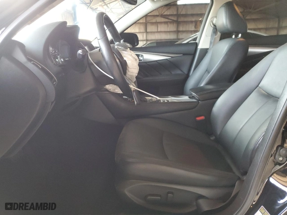 2019 Infiniti Q50 3.0t LUXE with VIN JN1EV7AP1KM540094, listed as a Copart auction lot 44002165 with 88,689 mi miles and Salvage Title. Bid and sale history available at carsss.com. Image 7.