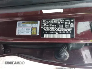 2018 Kia Sorento EX with VIN 5XYPHDA52JG363646, listed as a IAAI auction lot 41521063 with 166,449 mi miles and . Bid and sale history available at carsss.com. Image 9.