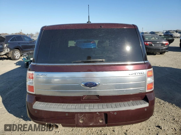 2011 Ford Flex Limited with VIN 2FMGK5DC4BBD05279, listed as a Copart auction lot 42572265 with 218,277 mi miles and Salvage Title. Bid and sale history available at carsss.com. Image 6.