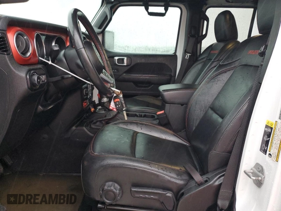 2021 Jeep Wrangler Unlimited Rubicon with VIN 1C4HJXFG0MW521638, listed as a Copart auction lot 48973725 with 41,695 mi miles and Salvage Title. Bid and sale history available at carsss.com. Image 7.