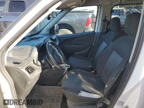 2017 Ram ProMaster City Cargo Van Tradesman SLT with VIN ZFBERFBB5H6E54787, listed as a Copart auction lot 86923524 with 67,074 mi miles and Salvage Title. Bid and sale history available at carsss.com. Image 7.