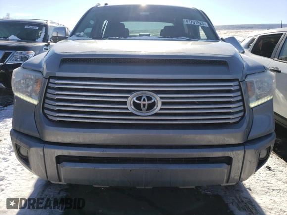 2016 Toyota Tundra 4WD Truck Platinum with VIN 5TFAW5F15GX507476, listed as a Copart auction lot 41707825 with 123,425 mi miles and Salvage Title. Bid and sale history available at carsss.com. Image 5.