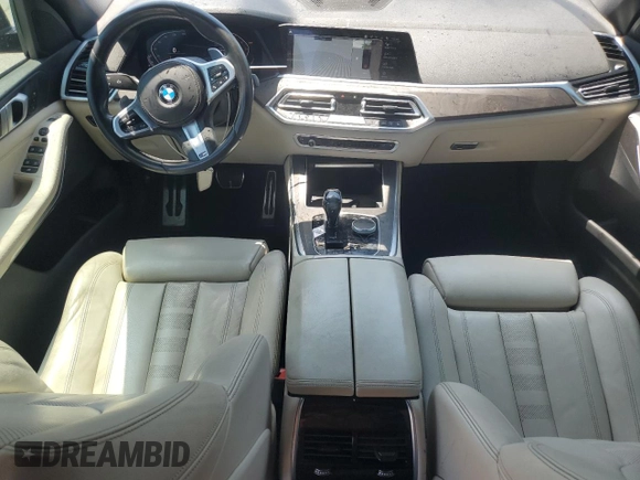 2019 BMW X5 xDrive40i with VIN 5UXCR6C52KLL06923, listed as a Copart auction lot 60109655 with 90,374 mi miles and Salvage title. Bid and sale history available at DreamBid. Image 8.