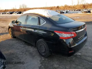 2014 Nissan Sentra S with VIN 3N1AB7AP7EY215572, listed as a Copart auction lot 48813075 with 131,134 mi miles and Non Repairable. Bid and sale history available at DreamBid. Image 2.