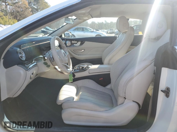 2018 Mercedes-Benz E-Class E 400 with VIN WDD1K6FB6JF039951, listed as a Copart auction lot 41745665 with 57,982 mi miles and Salvage Title. Bid and sale history available at carsss.com. Image 7.
