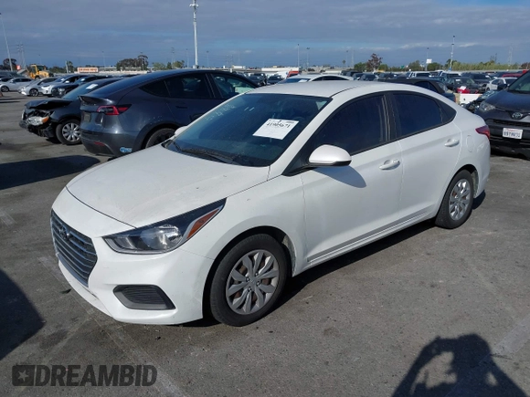 2020 Hyundai Accent SE with VIN 3KPC24A69LE108534, listed as a IAAI auction lot 41905671 with 77,278 mi miles. Bid and sale history available at carsss.com. Image 16.