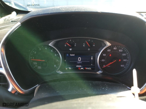 2022 Chevrolet Equinox LT with VIN 2GNAXUEV1N6119628, listed as a Copart auction lot 46064325 with 45,848 mi miles and Salvage Title. Bid and sale history available at carsss.com. Image 9.