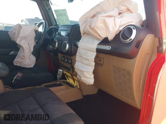 2011 Jeep Wrangler Sahara with VIN 1J4AA5D18BL561687, listed as a IAAI auction lot 41435436 with 76,284 mi miles and . Bid and sale history available at DreamBid. Image 5.