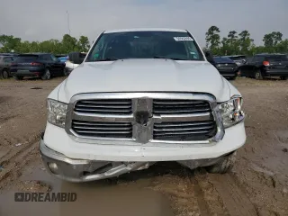 2019 Ram 1500 SLT with VIN 1C6RR6TT1KS600370, listed as a Copart auction lot 54582695 with 198,854 mi miles and Salvage title. Bid and sale history available at DreamBid. Image 5.