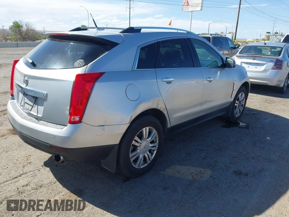 2011 Cadillac SRX Luxury Collection with VIN 3GYFNAEY8BS551380, listed as a IAAI auction lot 42090430 with 138,299 mi miles. Bid and sale history available at carsss.com. Image 4.