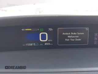 2016 Toyota Prius Two with VIN JTDKBRFU6G3011742, listed as a IAAI auction lot 41709916 with 155,815 mi miles. Bid and sale history available at carsss.com. Image 7.