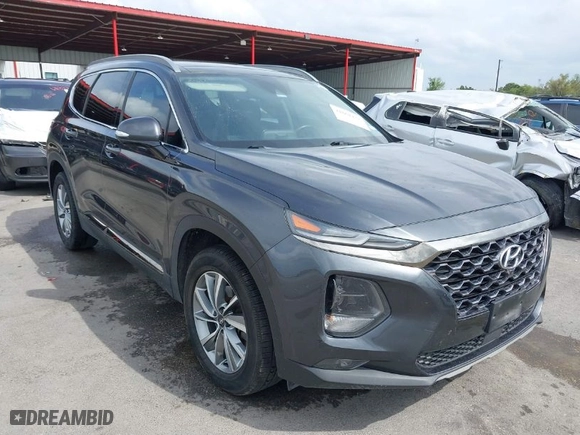 2020 Hyundai Santa Fe Limited with VIN 5NMS53AD6LH199993, listed as a IAAI auction lot 41861432 with 161,895 mi miles. Bid and sale history available at carsss.com. Image 1.