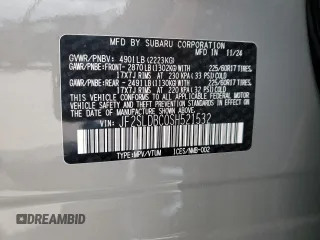 2025 Subaru Forester Premium z VIN JF2SLDBC0SH521532, wystawiony jako Copart lot #55326615 z przebiegiem 2 133 mil mil oraz Szkoda całkowita • Salvage title. Historia ofert i sprzedaży dostępna na DreamBid. Obrazek 13.