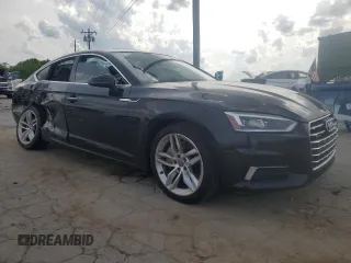 2019 Audi A5 Sportback Premium with VIN WAUANCF51KA051205, listed as a Copart auction lot 54064715 with Not provided miles and Salvage title. Bid and sale history available at DreamBid. Image 4.