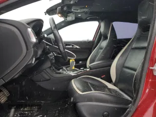 2017 Infiniti QX30 Premium with VIN SJKCH5CP9HA021587, listed as a Copart auction lot 45112045 with 127,276 mi miles and Salvage Title. Bid and sale history available at DreamBid. Image 7.