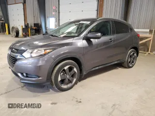 2018 Honda HR-V EX-L with VIN 3CZRU6H78JM705945, listed as a Copart auction lot 54021495 with 20,352 mi miles and Salvage Title. Bid and sale history available at DreamBid. Image 1.