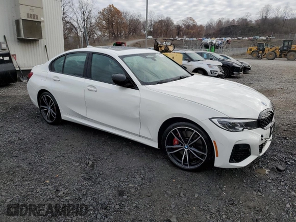 2022 BMW 3 Series M340i xDrive with VIN 3MW5U9J03N8C75434, listed as a Copart auction lot 81806714 with 20,337 mi miles and Clean Title. Bid and sale history available at carsss.com. Image 4.