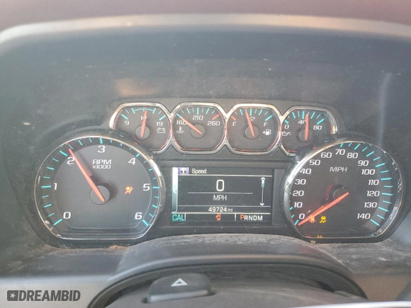 2015 Chevrolet Silverado 1500 High Country with VIN 3GCUKTEJ0FG499949, listed as a Copart auction lot 79884334 with 49,724 mi miles and Non Repairable. Bid and sale history available at carsss.com. Image 9.