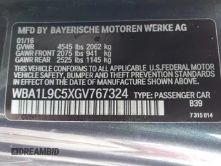 2016 BMW 2 Series 228i xDrive with VIN WBA1L9C5XGV767324, listed as a IAAI auction lot 41795604 with 133,276 mi miles. Bid and sale history available at carsss.com. Image 9.