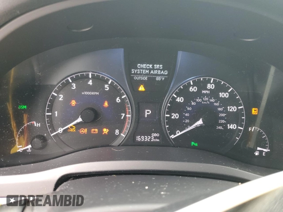 2013 Lexus RX 350 with VIN 2T2BK1BA4DC179813, listed as a Copart auction lot 62965655 with 169,323 mi miles and Salvage title. Bid and sale history available at DreamBid. Image 9.