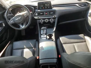 2019 Genesis G70 2.0T Advanced with VIN KMTG64LA3KU030227, listed as a Copart auction lot 75697324 with 79,926 mi miles and Non Repairable. Bid and sale history available at carsss.com. Image 8.