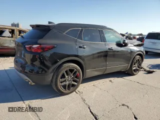 2022 Chevrolet Blazer LT z VIN 3GNKBDRSXNS149893, wystawiony jako Copart lot #75514104 z przebiegiem 43 310 mil mil oraz Szkoda całkowita • Salvage title. Historia ofert i sprzedaży dostępna na DreamBid. Obrazek 3.